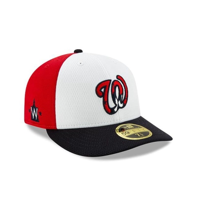 Sapca New Era Washington Nationals MLB Batting Practice Low Profile 59FIFTY Fitted - Rosii